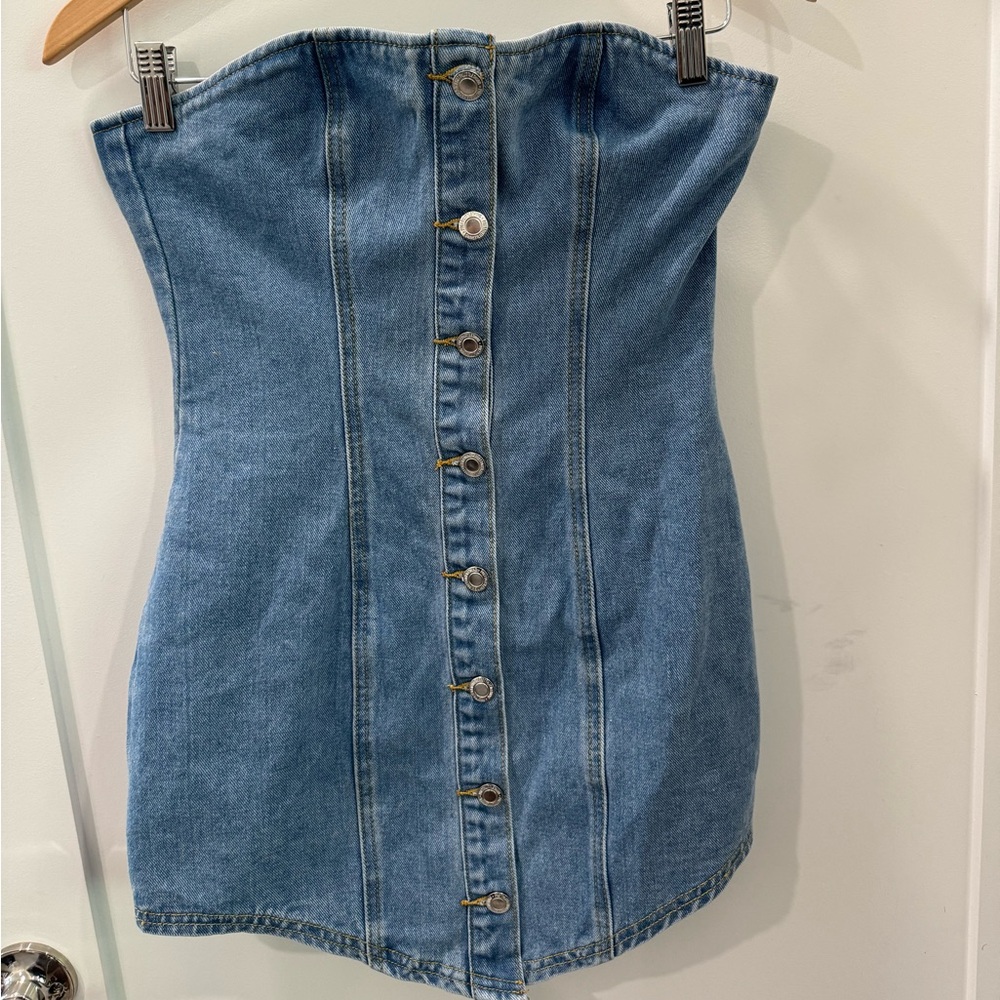 Mini Jean dress